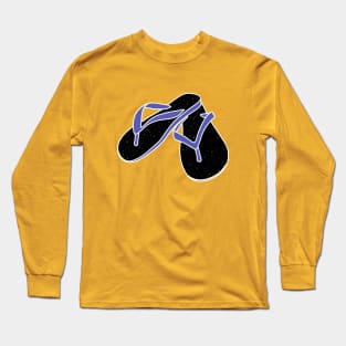 cosmic flip flops Long Sleeve T-Shirt